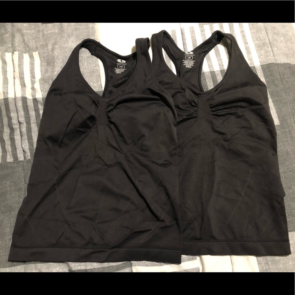 Compression tank tops